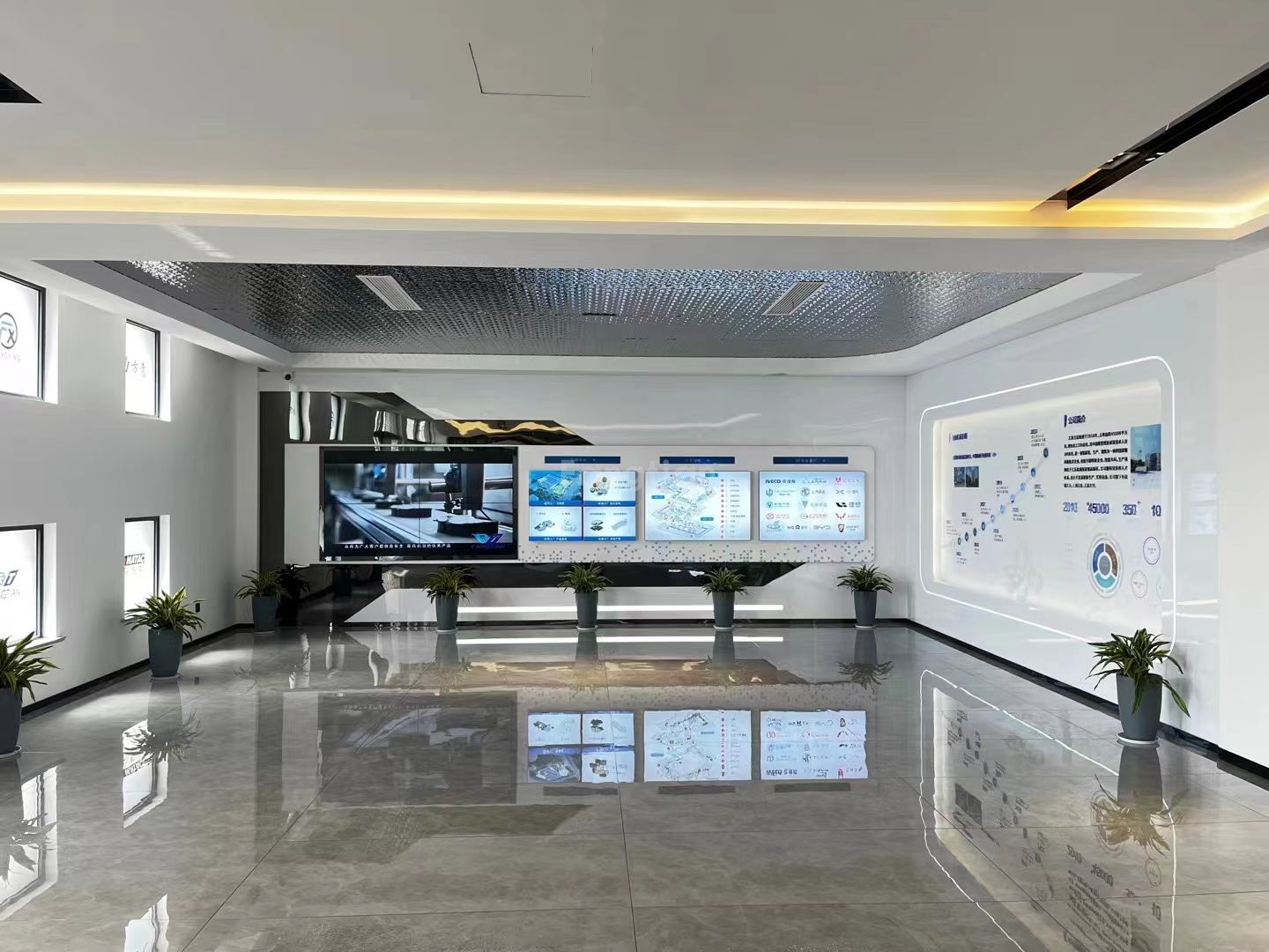 Office area of subsidiary Fangxing Company